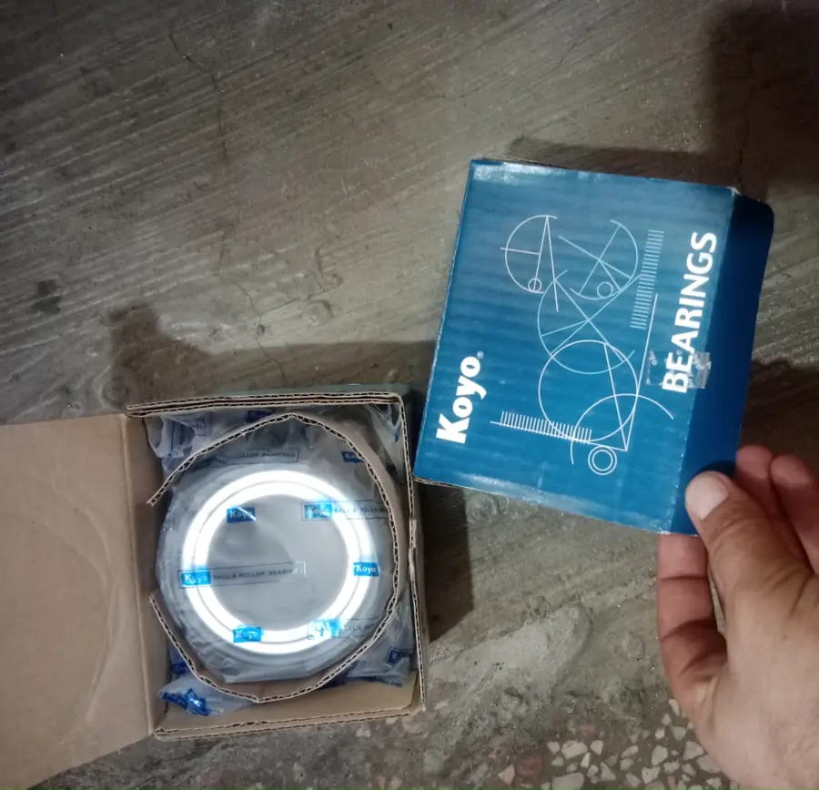 A Koyo bearing in its box at New Nomi Autos